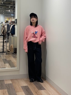 みおさん（レディース・155cm）の冬コーディネート