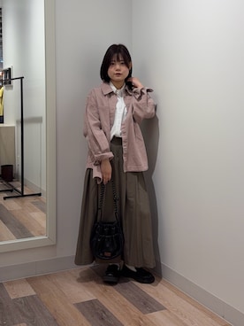 みおさん（レディース・156cm）の春コーディネート