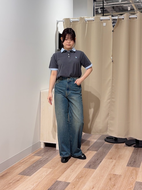 フェイクレイヤード鹿の子ポロ