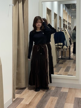 みおさん（レディース・155cm）の秋コーディネート