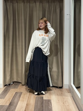 「CPCM」｜みおさん（レディース・155cm）の夏コーディネート