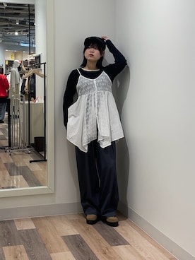 みおさん（レディース・155cm）の冬コーディネート