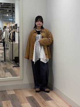 みおさん（レディース・155cm）の冬コーディネート