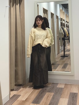 みおさん（レディース・155cm）の秋コーディネート