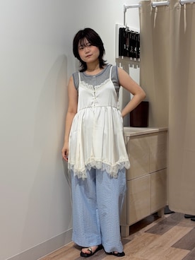みおさん（レディース・156cm）の夏コーディネート