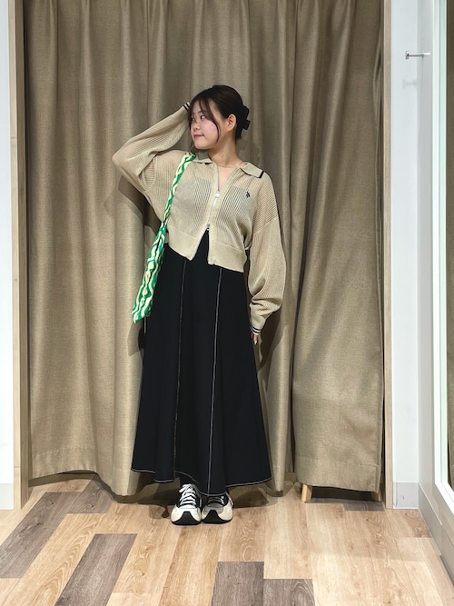 タグ付　新品 【U.S. POLO ASSN.】襟付きメッシュカーディガン セール】【U.S. POLO ASSN.】襟付きメッシュカーディガン