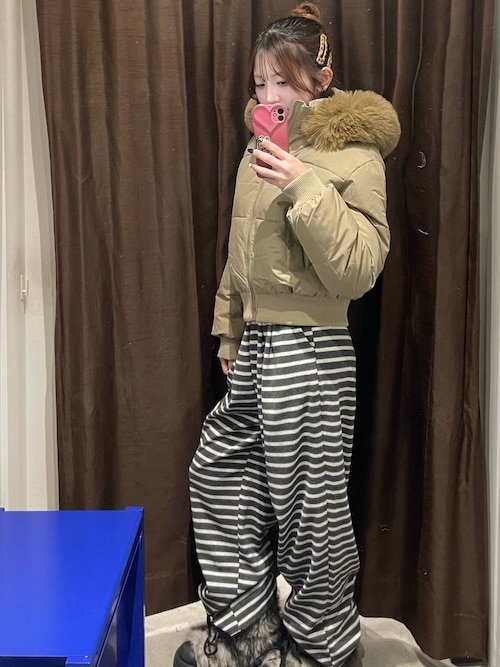 3.3 Field Trip／ファーショートブーツ