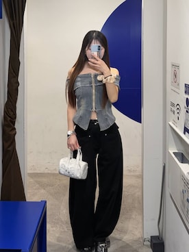 「3.3 Field Trip （3.3フィールドトリップ）のアイテム」を使った、itoru1003さん（レディース・159cm）の春コーディネート