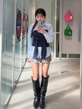 「3.3 Field Trip （3.3フィールドトリップ）のアイテム」を使った、itoru1003さん（レディース・159cm）の春コーディネート