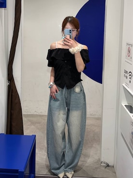 「3.3 Field Trip （3.3フィールドトリップ）のアイテム」を使った、itoru1003さん（レディース・159cm）の夏コーディネート