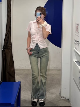 「3.3 Field Trip （3.3フィールドトリップ）のアイテム」を使った、itoru1003さん（レディース・159cm）の夏コーディネート