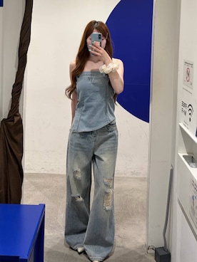 「MUCENT（ムセント）のアイテム」を使った、itoru1003さん（レディース・159cm）の春コーディネート