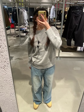 「COLONY 2139（コロニートゥーワンスリーナイン）のアイテム（帽子）」を使った、ioototnさん（レディース・165cm）の冬コーディネート