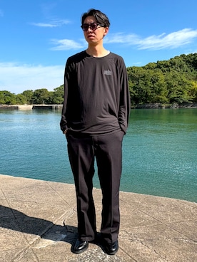「Paraboot（パラブーツ）のアイテム」を使った、ATSUさん（メンズ・182cm）の秋コーディネート