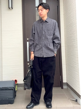 ATSUさん（メンズ・182cm）の秋コーディネート