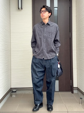 「アイテム（アクセサリー）」を使った、ATSUさん（メンズ・182cm・30代）の秋コーディネート