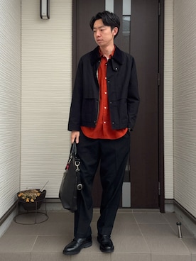 「city（シティ）のアイテム」を使った、ATSUさん（メンズ・182cm）の冬コーディネート