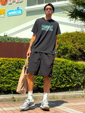 「アイテム（腕時計）」を使った、ATSUさん（メンズ・182cm）の夏コーディネート