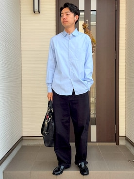 「UNITED ARROWS（ユナイテッドアローズ）のアイテム」を使った、ATSUさん（メンズ・182cm）の春コーディネート