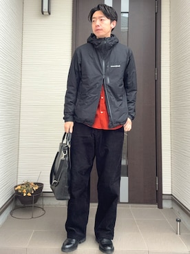 「city（シティ）のアイテム」を使った、ATSUさん（メンズ・182cm）の冬コーディネート