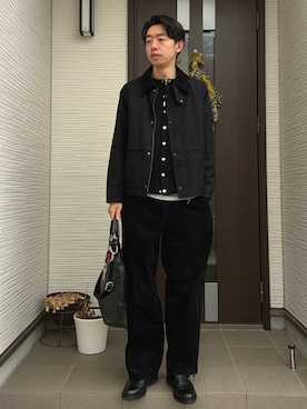 ATSUさん（メンズ・182cm）の春コーディネート