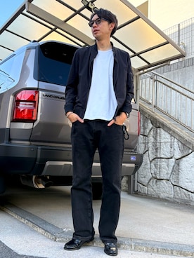 「JOURNAL STANDARD relume（ジャーナルスタンダード　レリューム）のアイテム」を使った、ATSUさん（メンズ・182cm）の春コーディネート