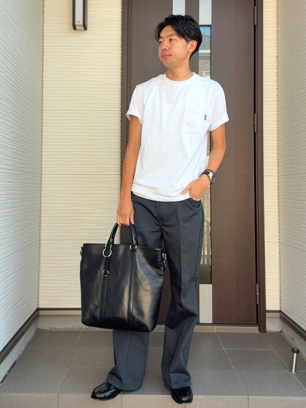 CHARLES & KEITH メタリックアクセント チャンキー