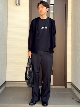 「Paraboot（パラブーツ）のアイテム」を使った、ATSUさん（メンズ・182cm）の春コーディネート