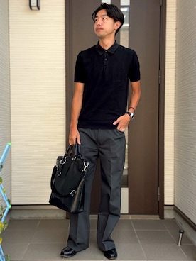 「色黒」｜ATSUさん（メンズ・182cm）の夏コーディネート