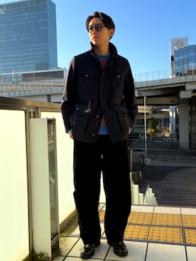 ATSUさん(メンズ・182cm)の冬コーディネート