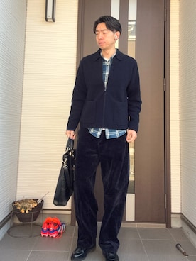 「city（シティ）のアイテム」を使った、ATSUさん（メンズ・182cm）の冬コーディネート