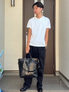 「アイテム（腕時計）」を使った、ATSUさん（メンズ・182cm・30代）の夏コーディネート