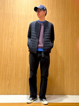 ATSUさん（メンズ・182cm）の冬コーディネート