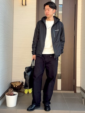 「city（シティ）のアイテム」を使った、ATSUさん（メンズ・182cm）の春コーディネート