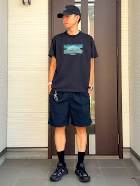 ATSUさん(メンズ・182cm)の夏コーディネート