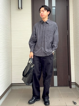 ATSUさん（メンズ・182cm）の秋コーディネート