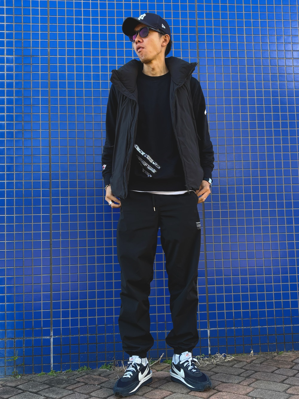 スウェットを使った「nike sacai」の人気ファッションコーディネート