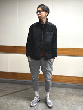 ATSUさん(メンズ・182cm)の冬コーディネート