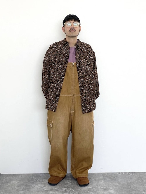 niko and JEANS] WIDE DENIM OVERALLS（サロペット/オーバーオール