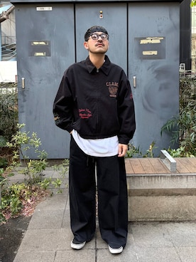 堀井圭さん（メンズ・172cm）の春コーディネート