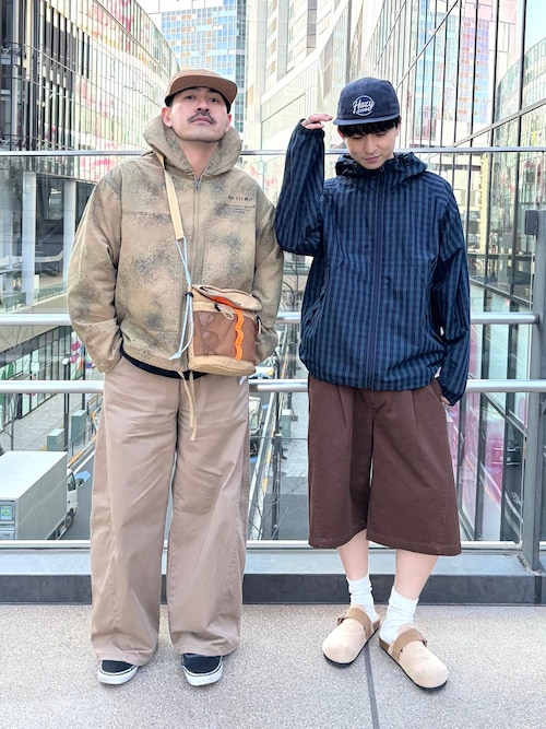 セール】チェックフードブルゾン（ブルゾン）｜niko and
