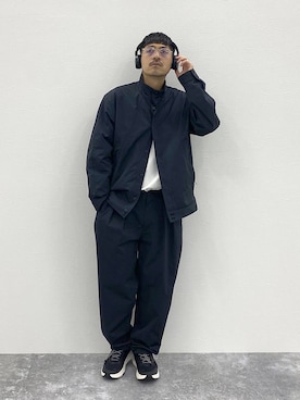 「アイテム（パンツ）」を使った、堀井圭さん（メンズ・172cm・30代）の夏コーディネート