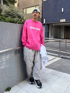 堀井圭さん(メンズ・172cm)の秋コーディネート