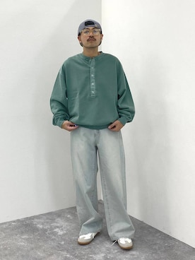 堀井圭さん(メンズ・172cm)の冬コーディネート