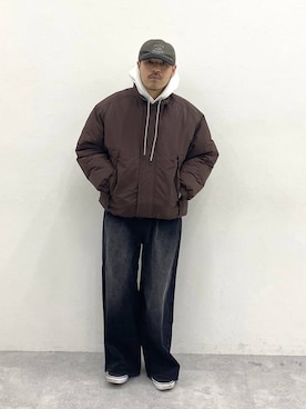 堀井圭さん（メンズ・172cm・30代）の秋コーディネート