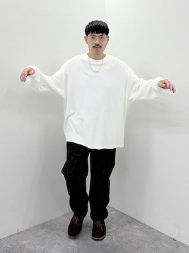 堀井圭さん(メンズ・172cm)の夏コーディネート