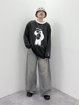 堀井圭さん（メンズ・172cm）の秋コーディネート