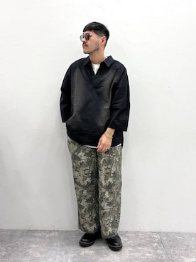 堀井圭さん（メンズ・172cm）の春コーディネート