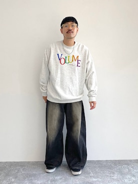 「アイテム（アクセサリー）」を使った、堀井圭さん（メンズ・172cm・40代）の秋コーディネート
