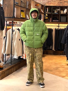 堀井圭さん（メンズ・172cm）の秋コーディネート